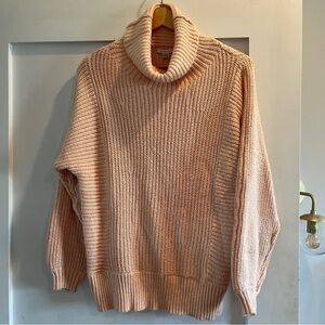 American Eagle Oversized Knit Turtleneck Sweater